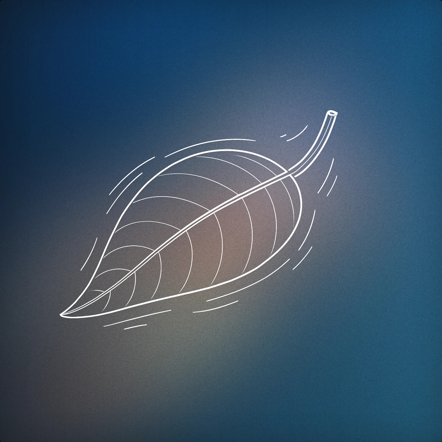 Cover of A single, gently curved leaf with subtle, stylized motion lines around its edge to suggest movement for Rustle sound effects