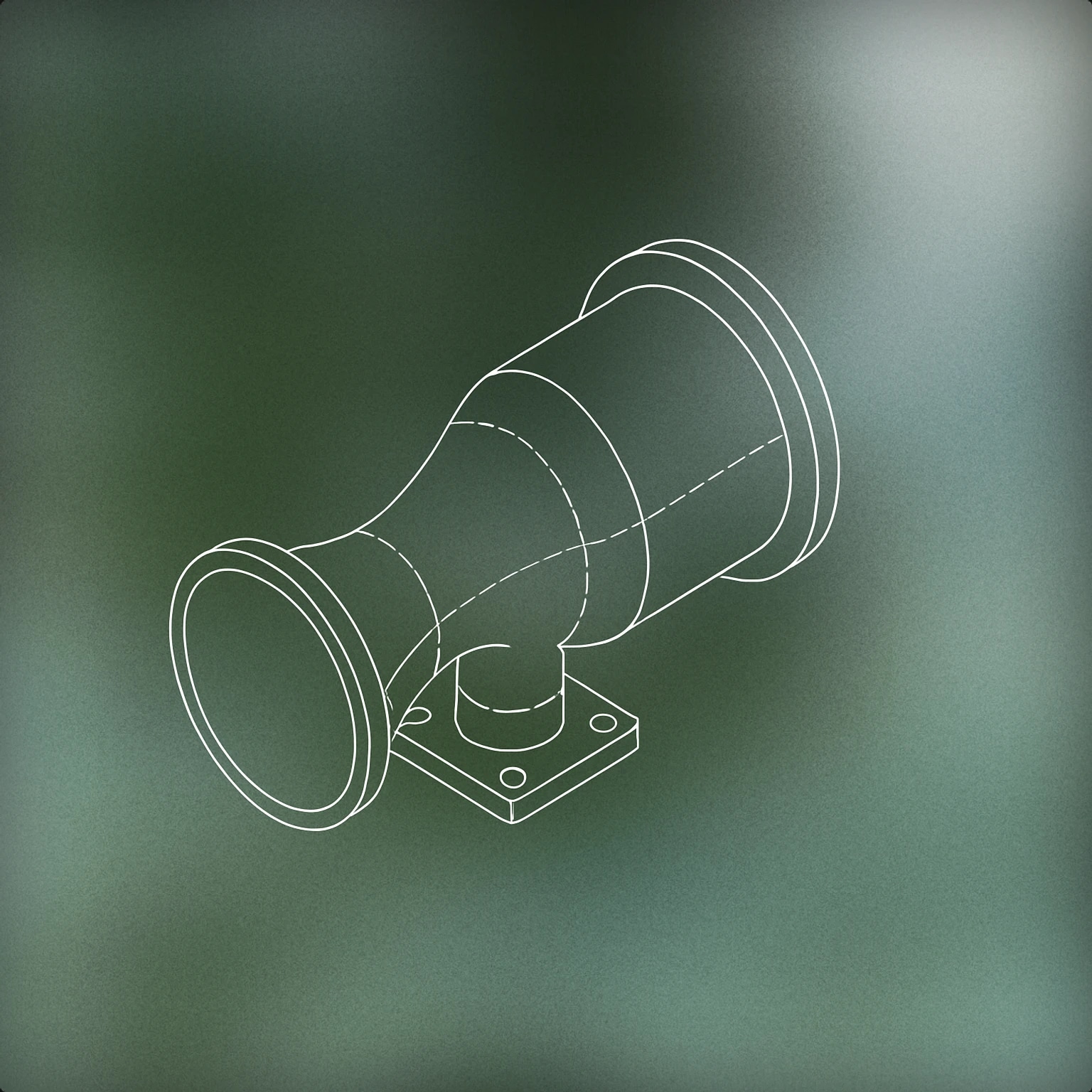 Cover of A large, stylized vacuum tube with a curving, narrowing interior leading to an open end, subtly suggesting the flow of air inward for Sucking sound effects