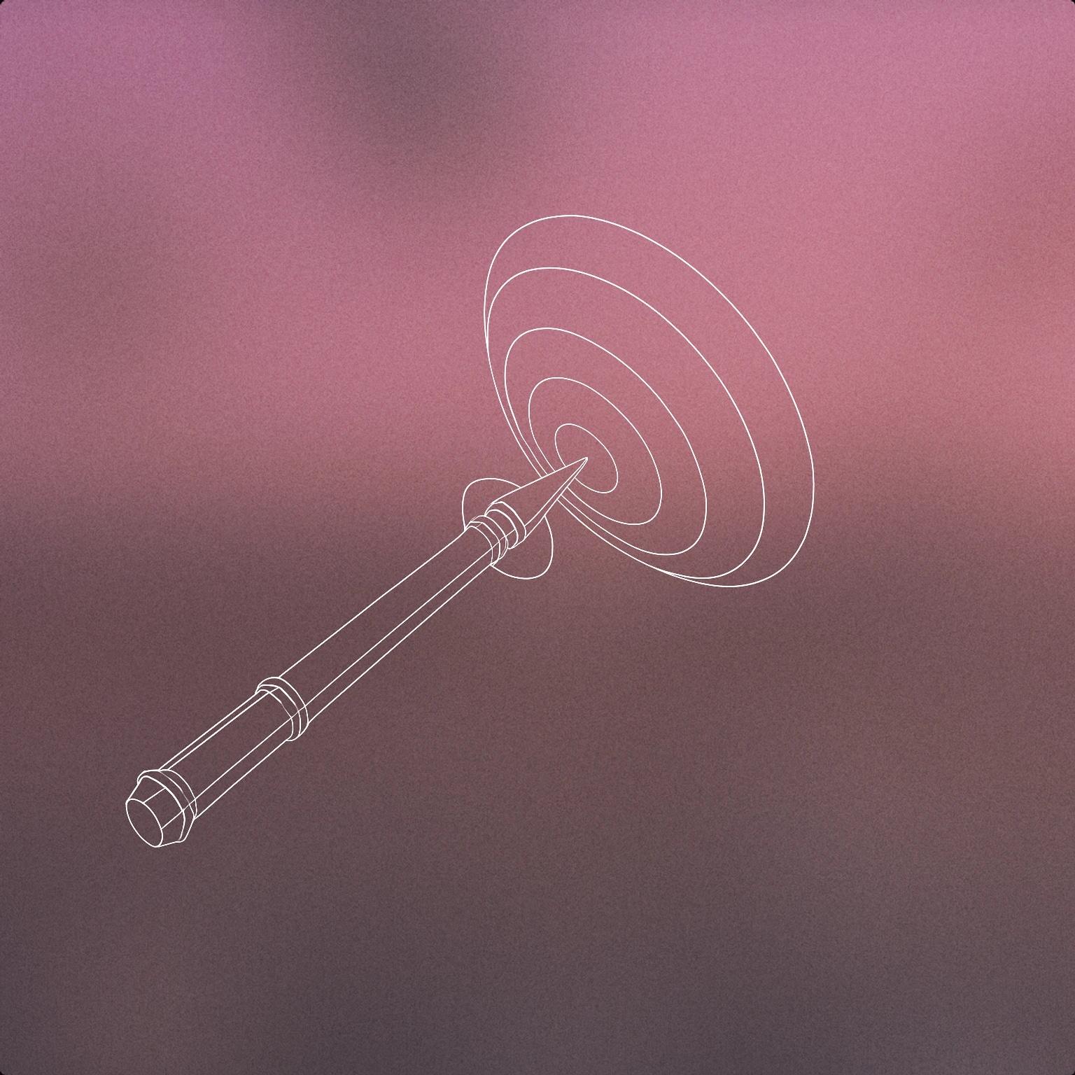 Cover of A floating wand emitting elegant soundwave spirals for Magic Sound sound effects