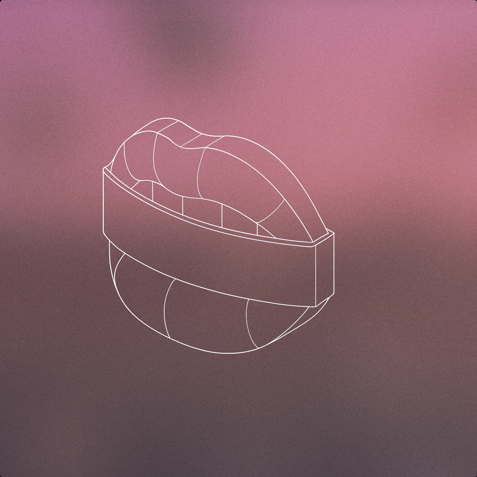 Cover of A mouth with a simple, clearly wrapped band over it for Gagging sound effects