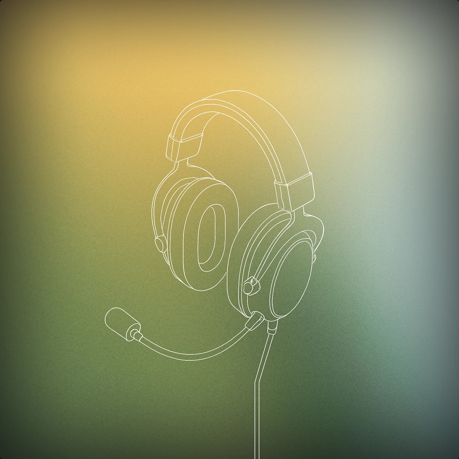 Cover of A modern gaming headset with a prominent attached microphone boom for Gaming sound effects