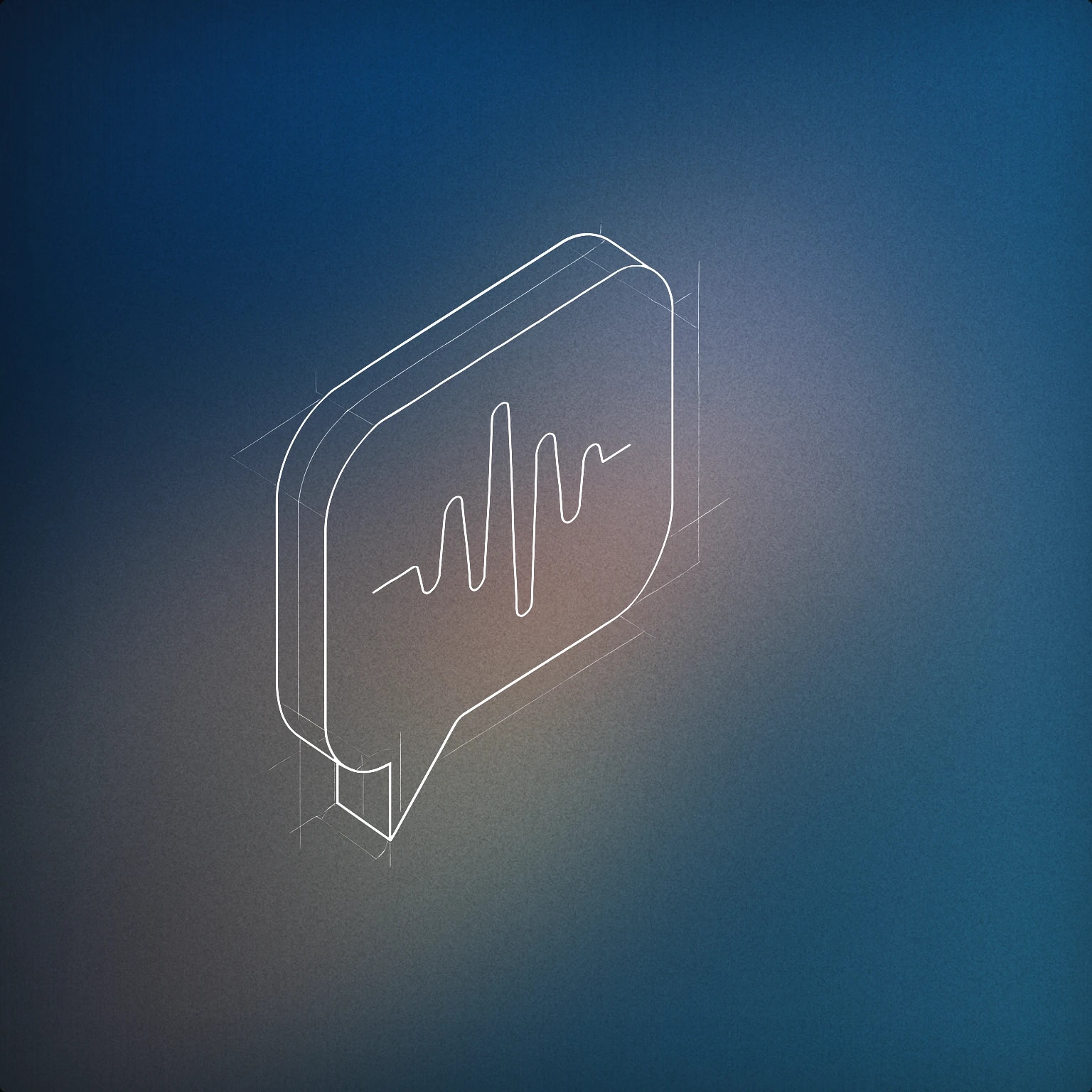 Cover of Chat bubble with simple soundwave inside for Chatter sound effects