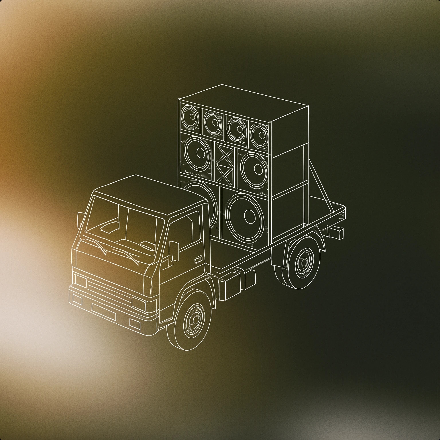 Cover of mobile sound system truck for Utility Vehicle sound effects