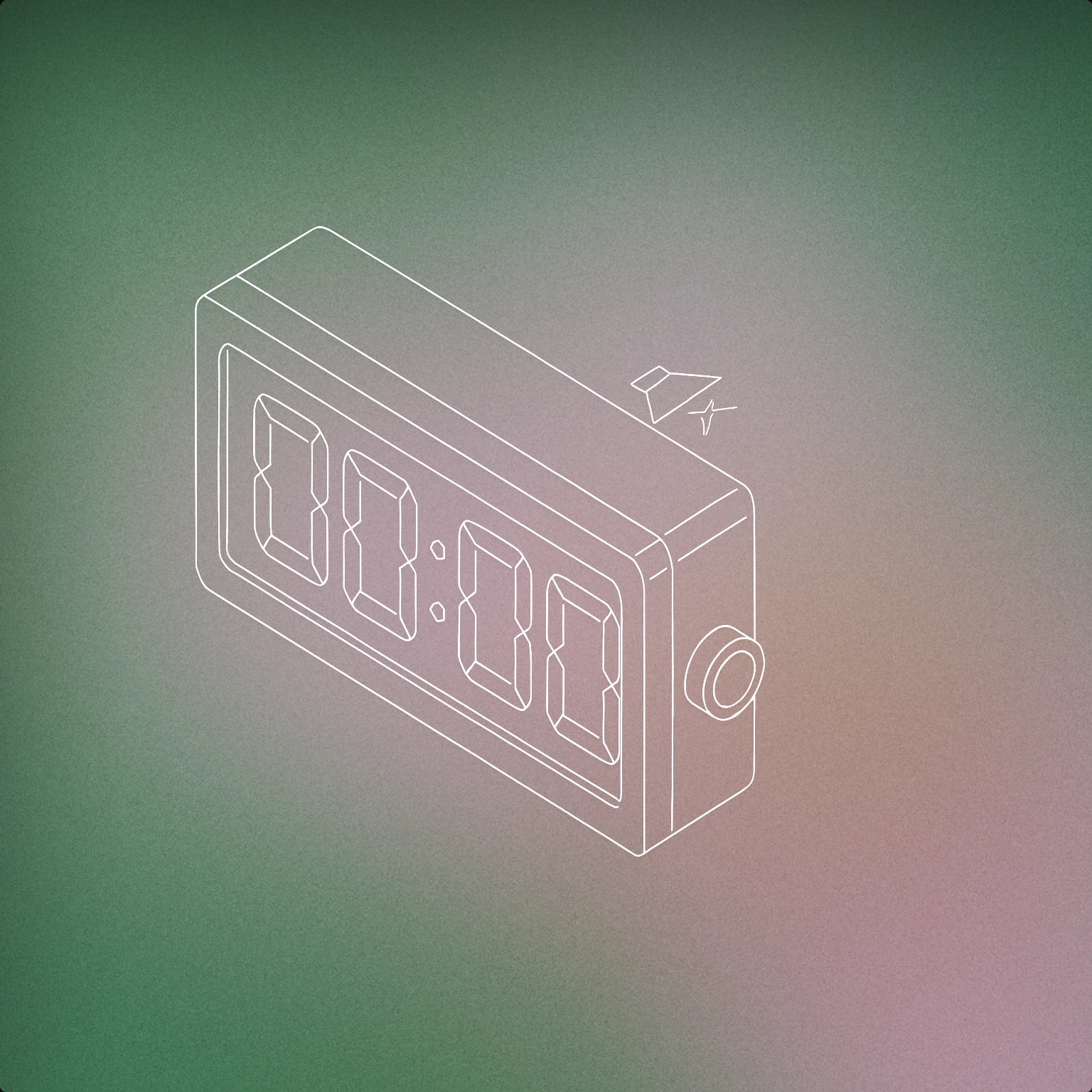 Cover of A muted digital timer with zero digits displayed for Short sound effects