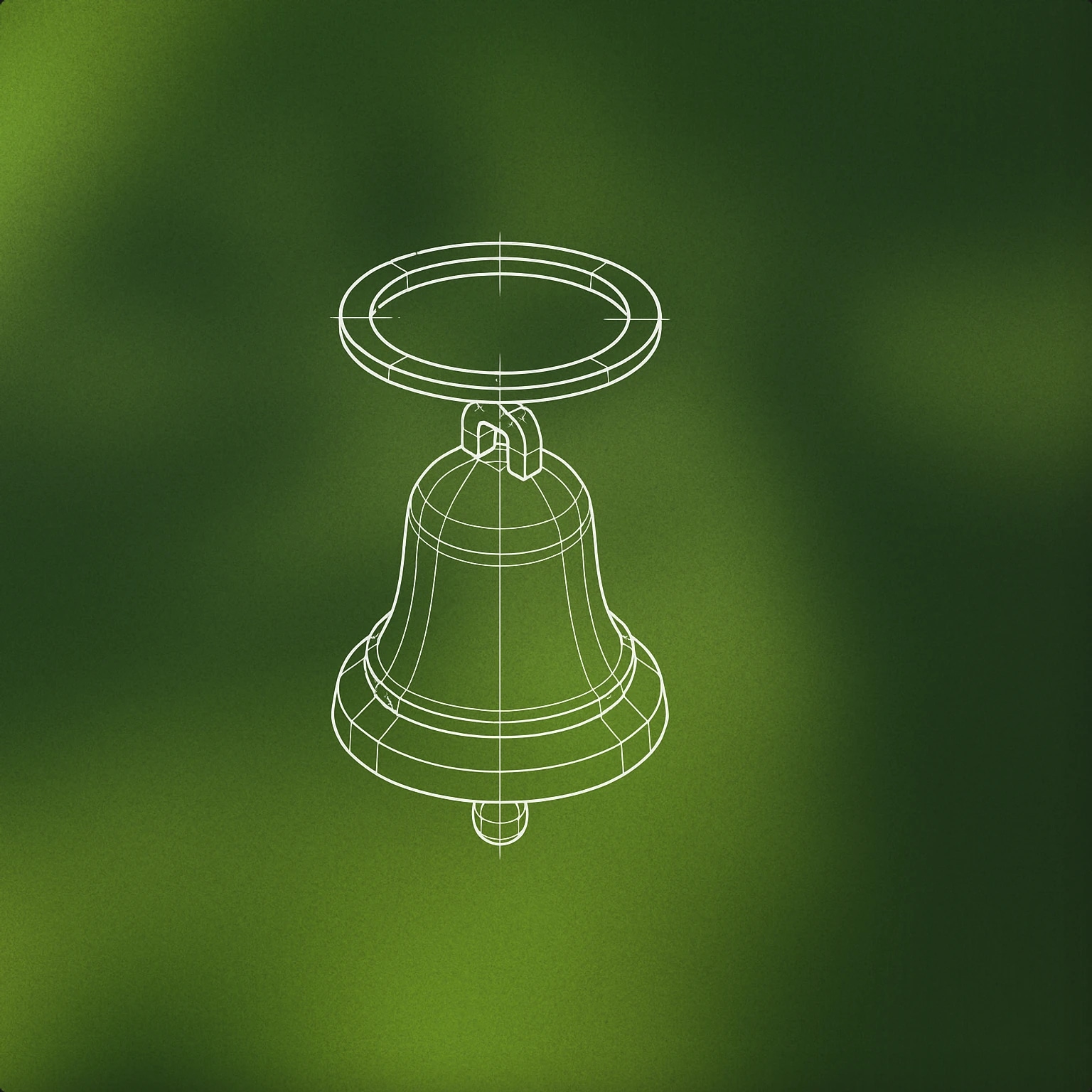 Cover of A stylized bell with a halo suspended above it for Holy sound effects