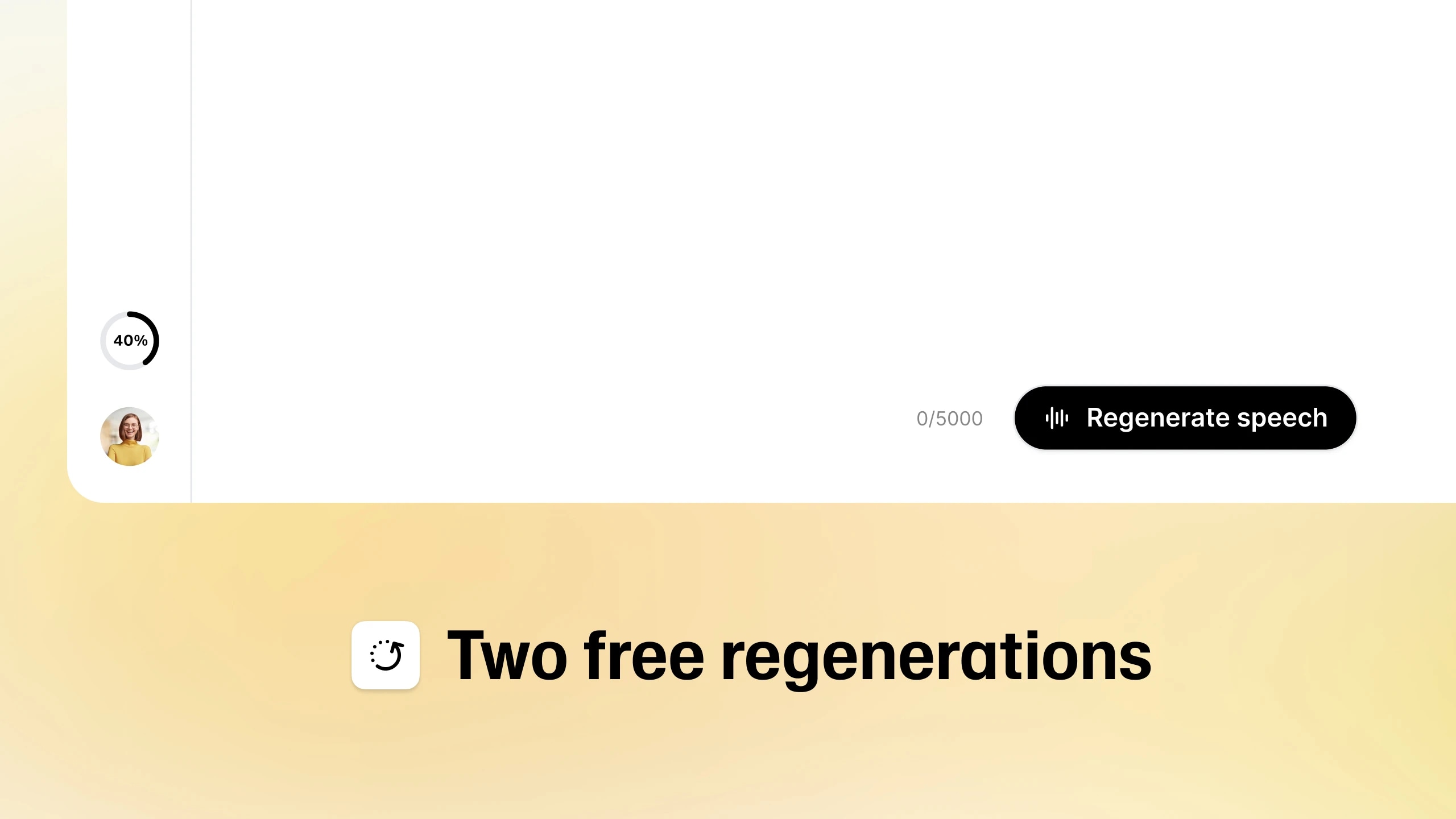 Two free regenerations