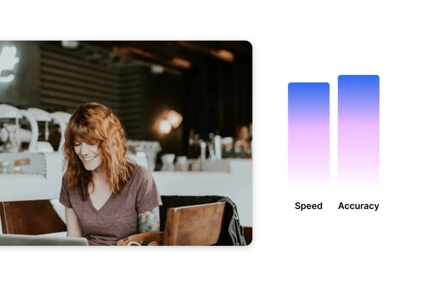 Fast, accurate transcripts