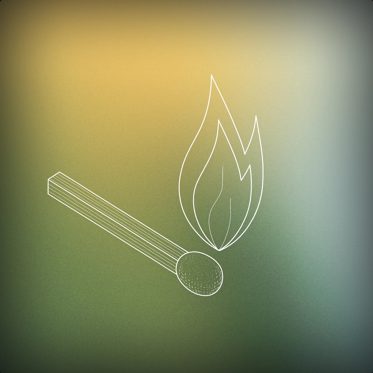 Cover of stylized matchstick igniting with a sharp flame for Free Fire sound effects