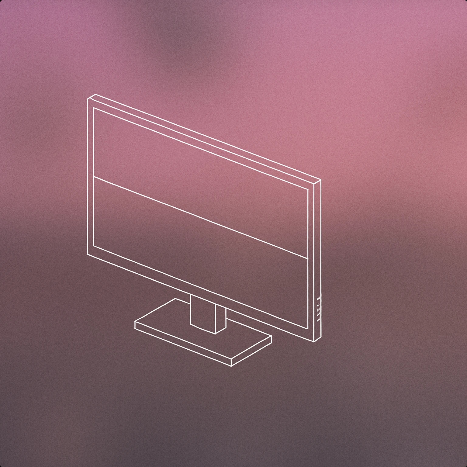 Cover of A television screen with a single horizontal line across the center for Tv Off sound effects