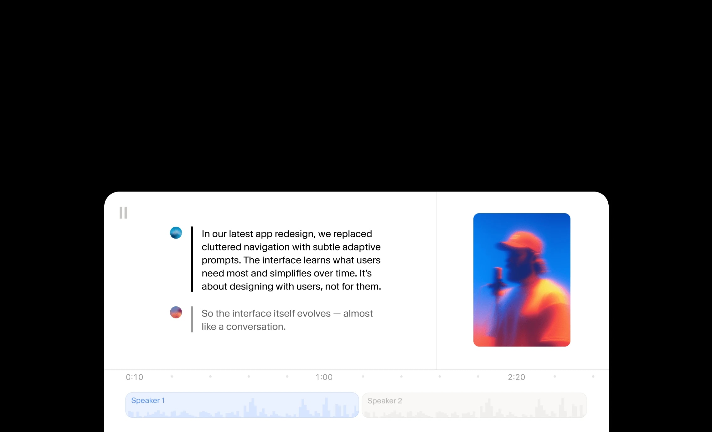Elevenlabs Translation UI accuracy