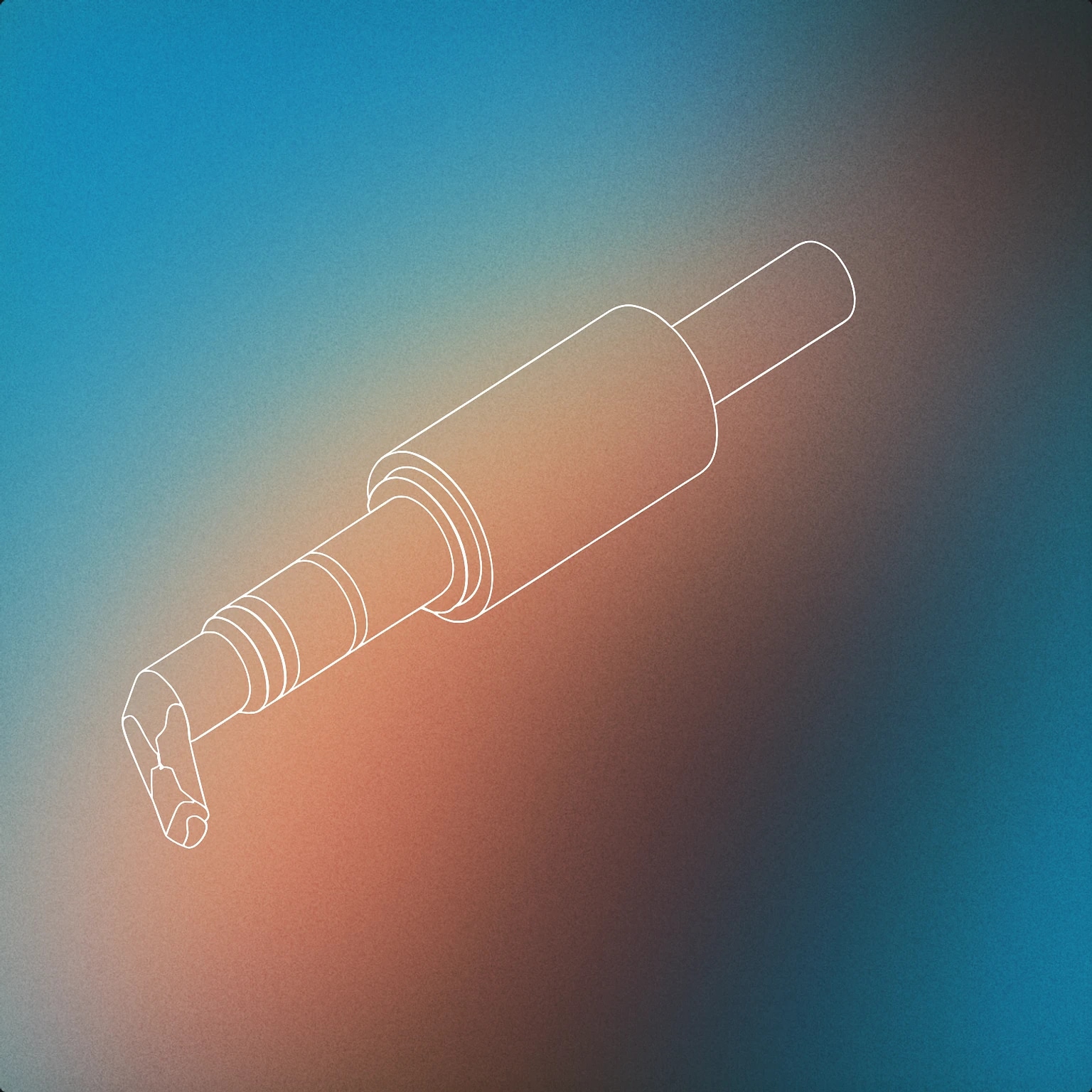 Cover of A broken audio jack with a visible crack and a bent tip for Err sound effects