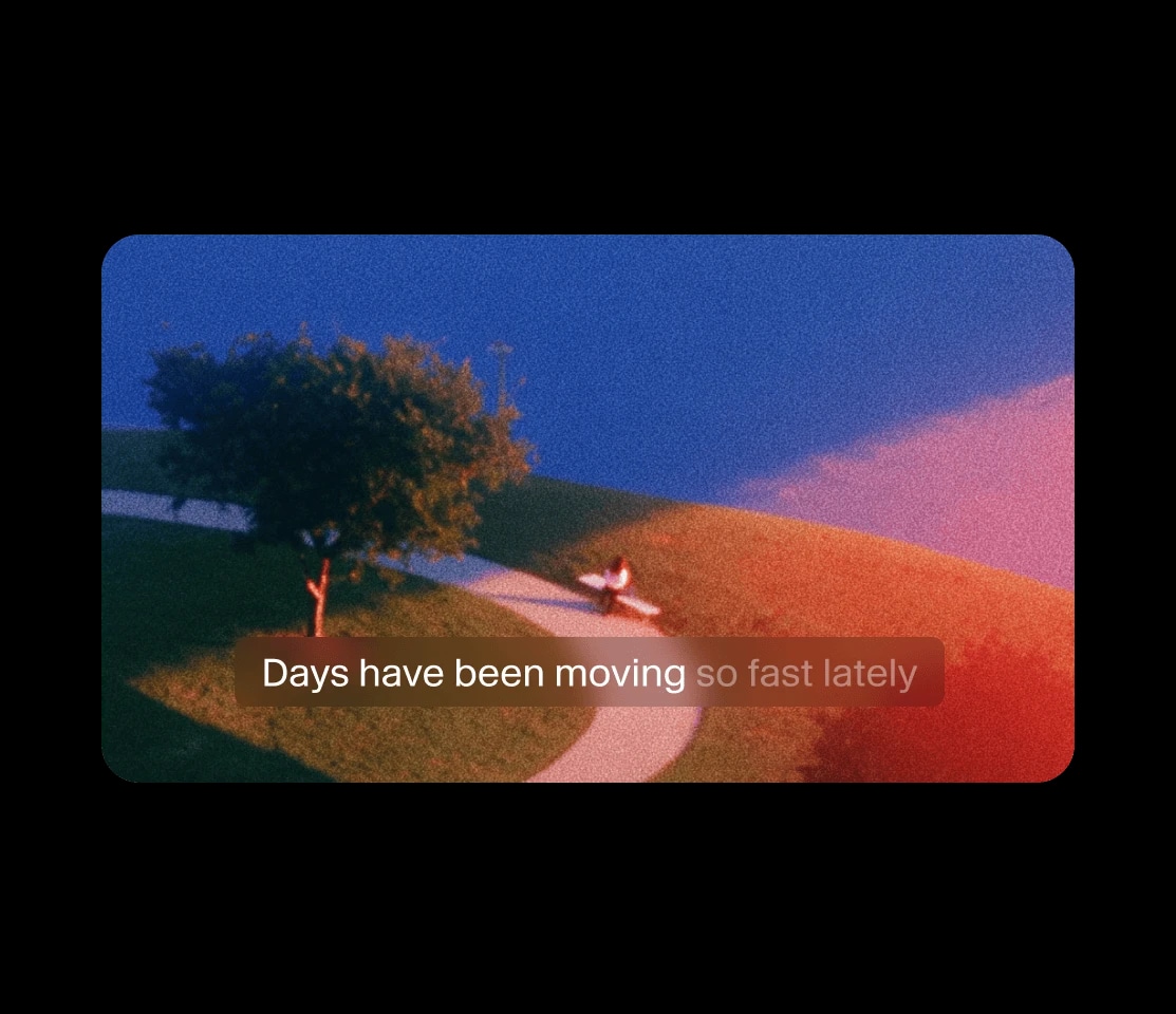 Add voiceovers to videos with TTS