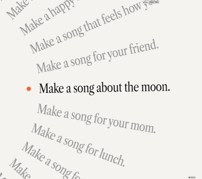 Make a song about the moon.