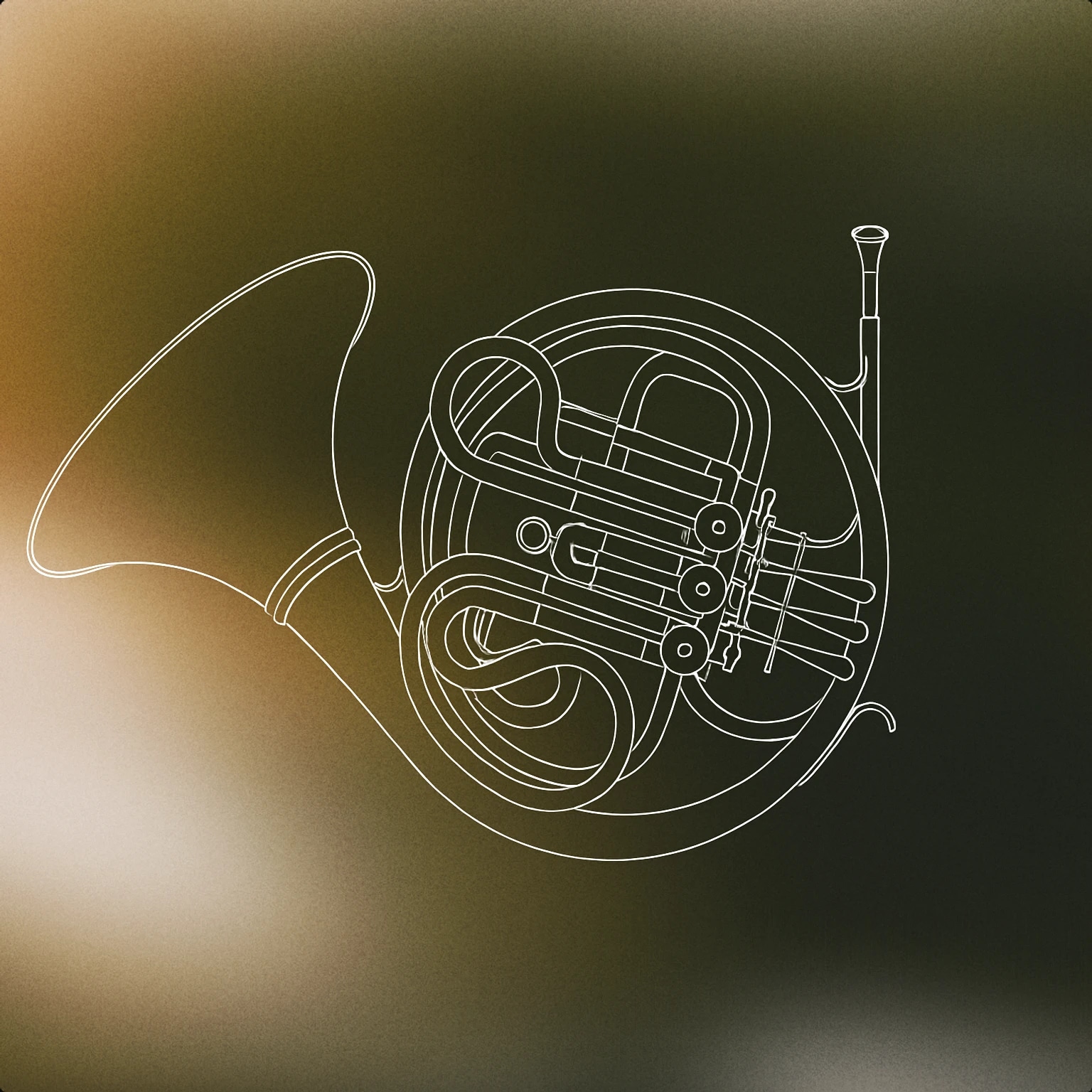 Cover of French horn for Horn sound effects