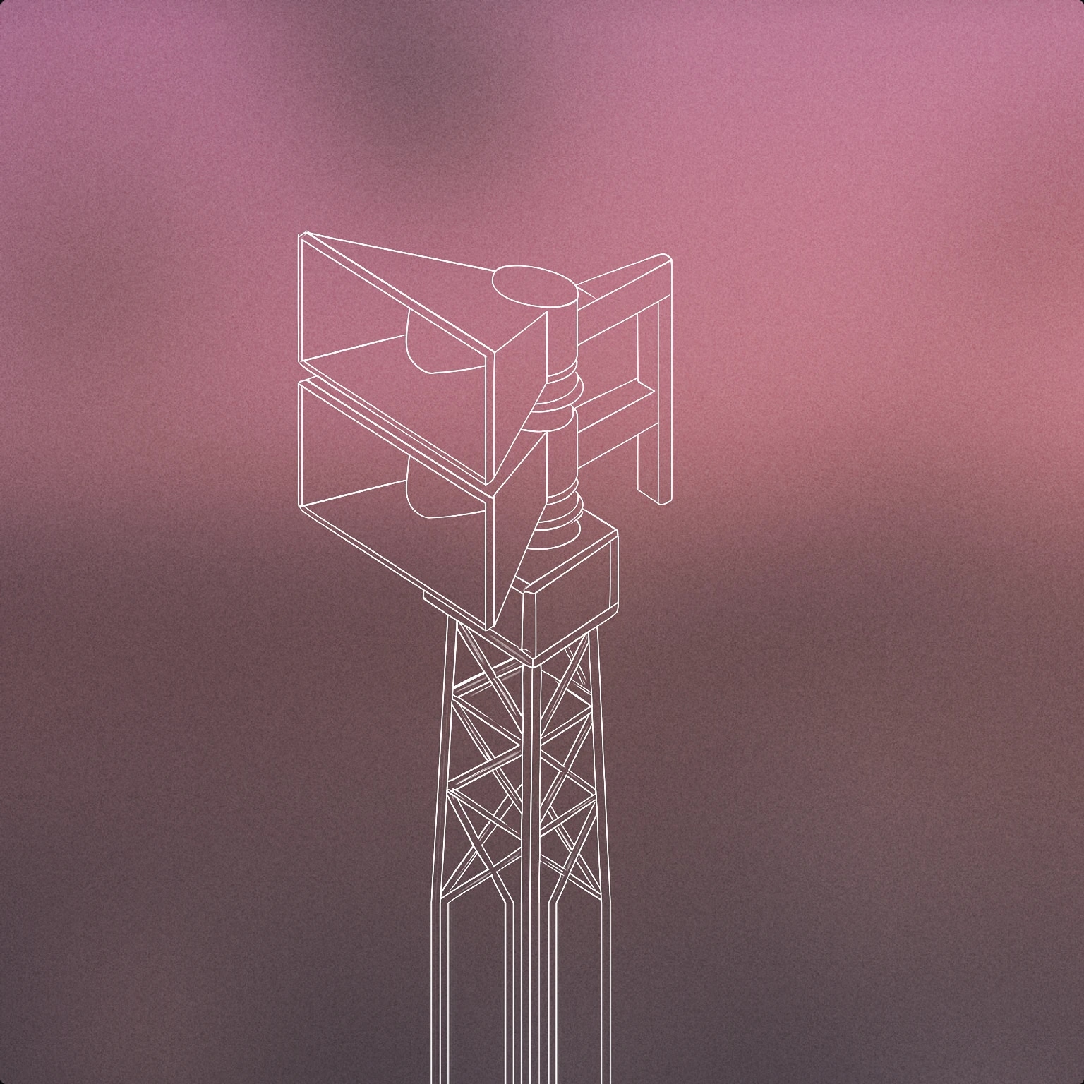 Cover of rotating outdoor warning siren tower for Tornado Siren sound effects