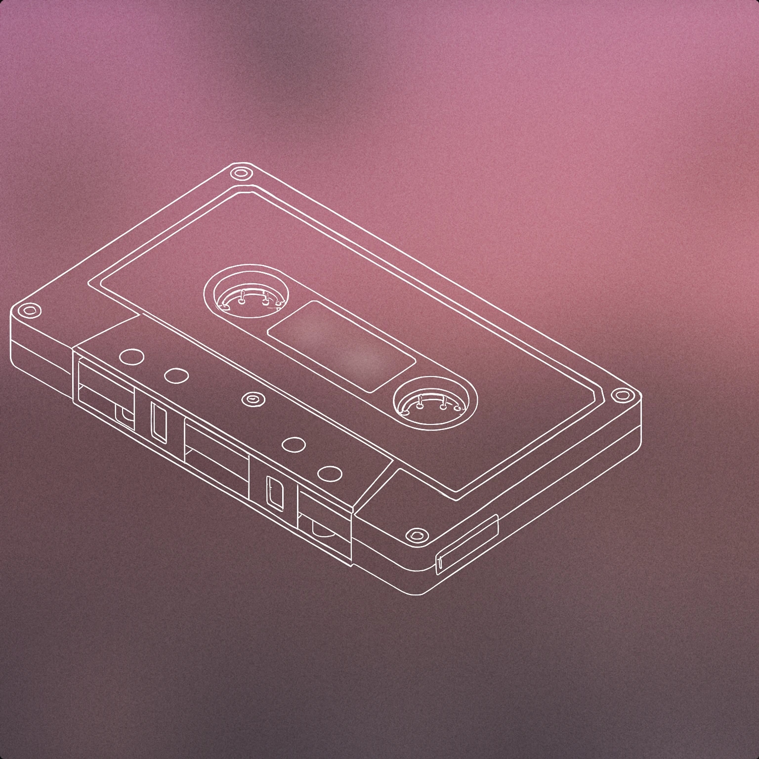 Cover of An audio tape cassette with a segment blurred out in the center for Censor sound effects