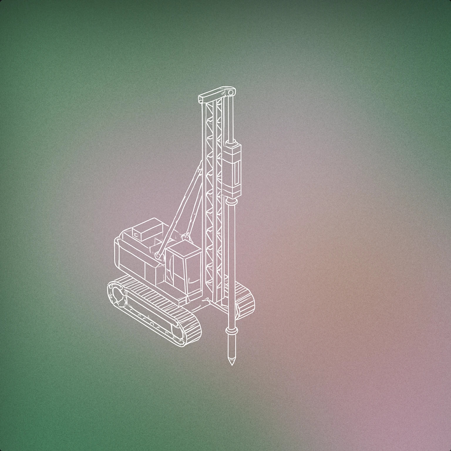 Cover of pile driver for Construction Machine sound effects