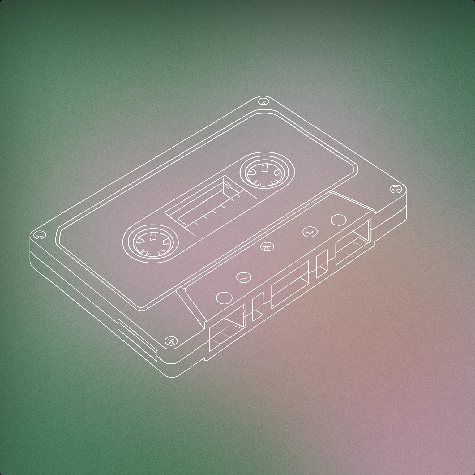 Cover of cassette tape for Retro sound effects