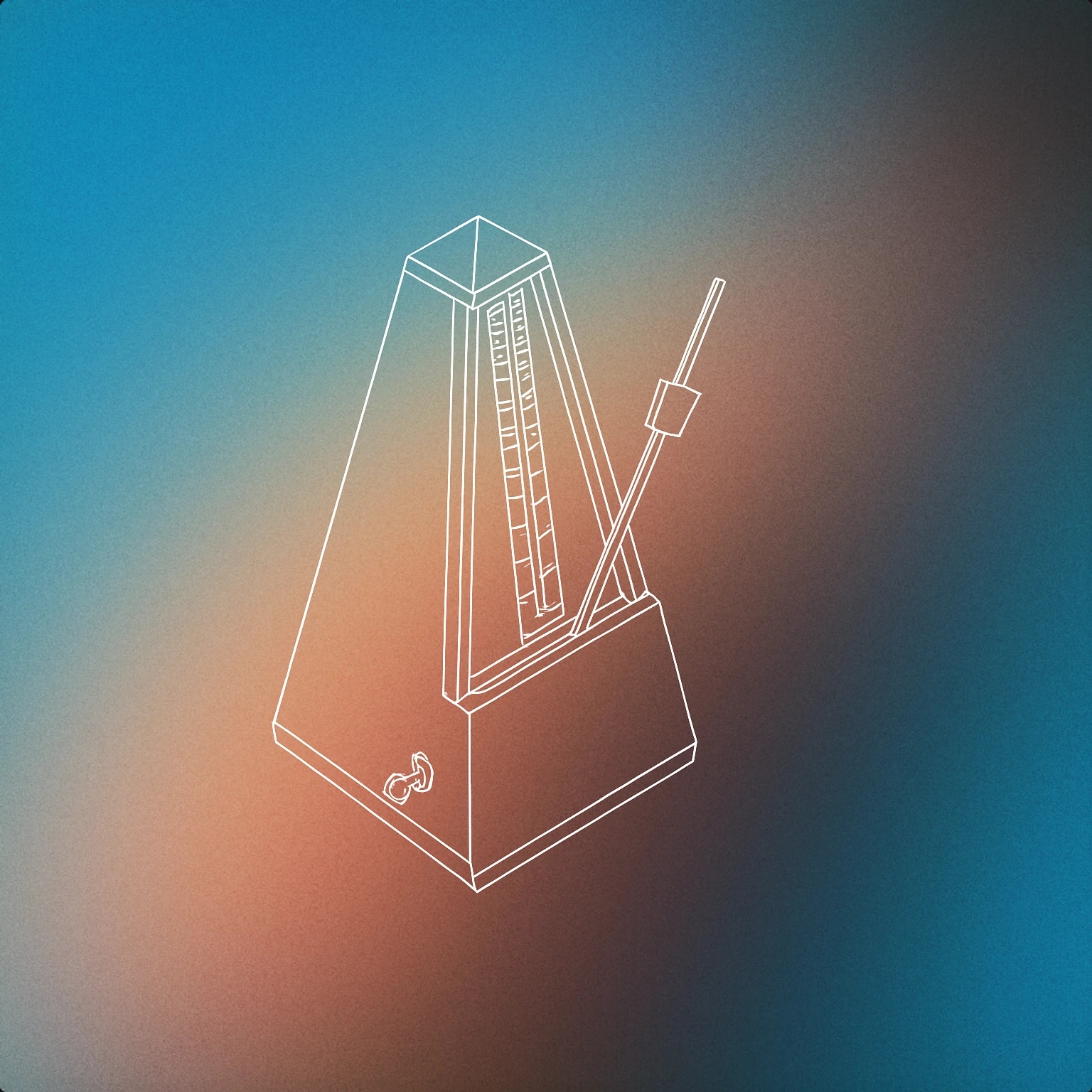 Cover of A classic analog metronome with a swinging pendulum for Tic Tac sound effects