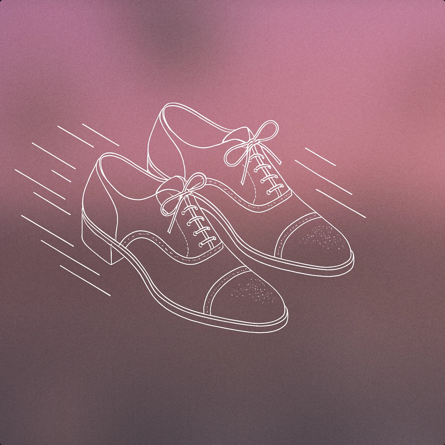 Cover of A stylized pair of dancing shoes with motion lines emphasizing movement for Dance sound effects