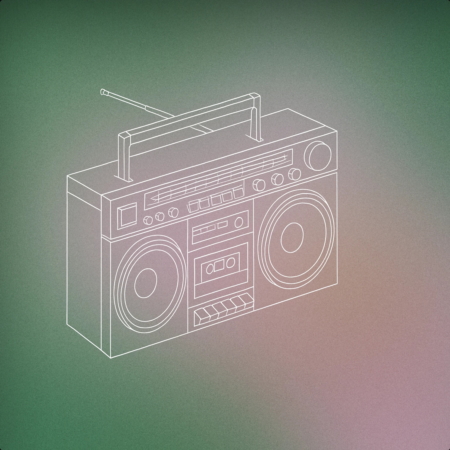 Cover of classic boombox for Hip Hop sound effects