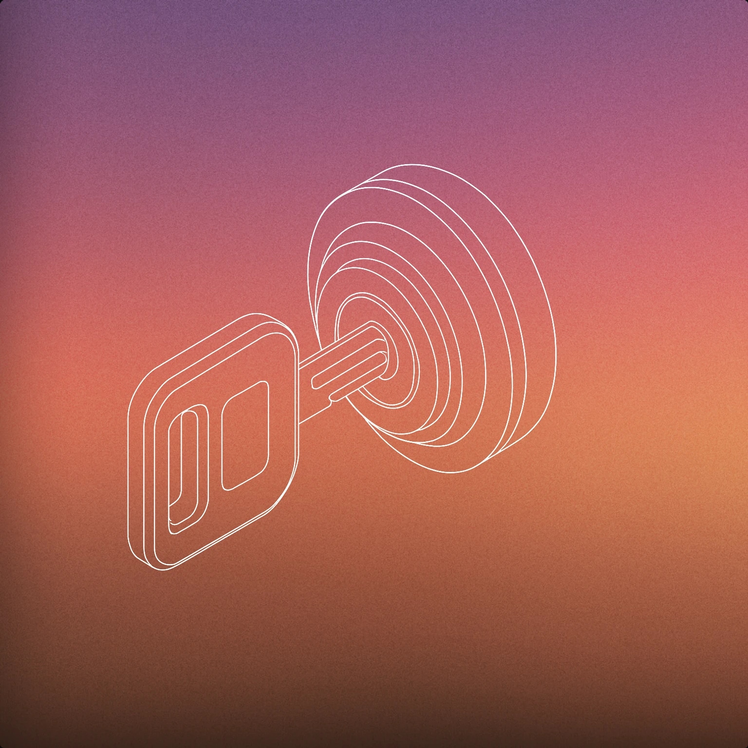 Cover of car ignition key turned in an ignition slot for Car Starting sound effects