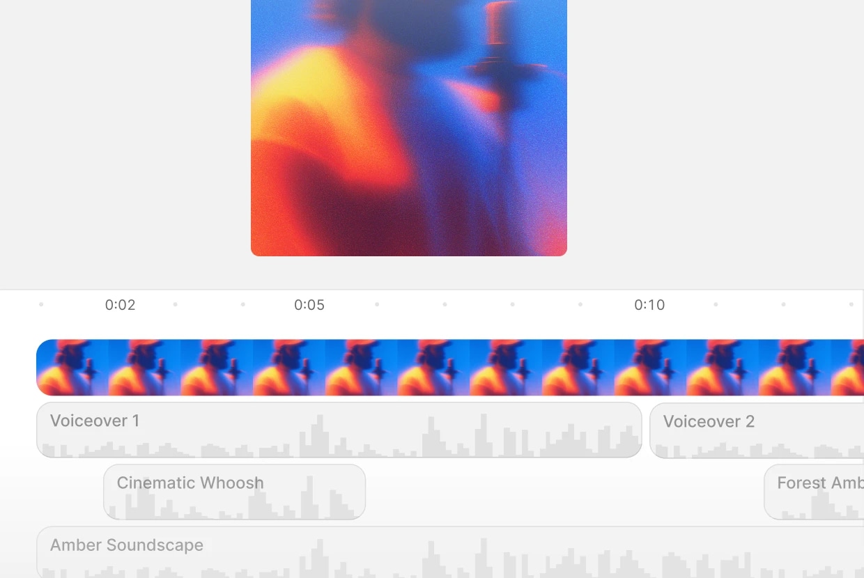Sync audio and video workflows